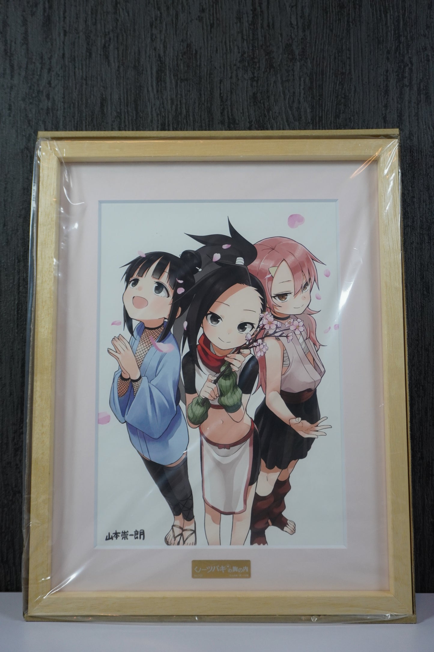くノ一ツバキの胸の内 複製原画