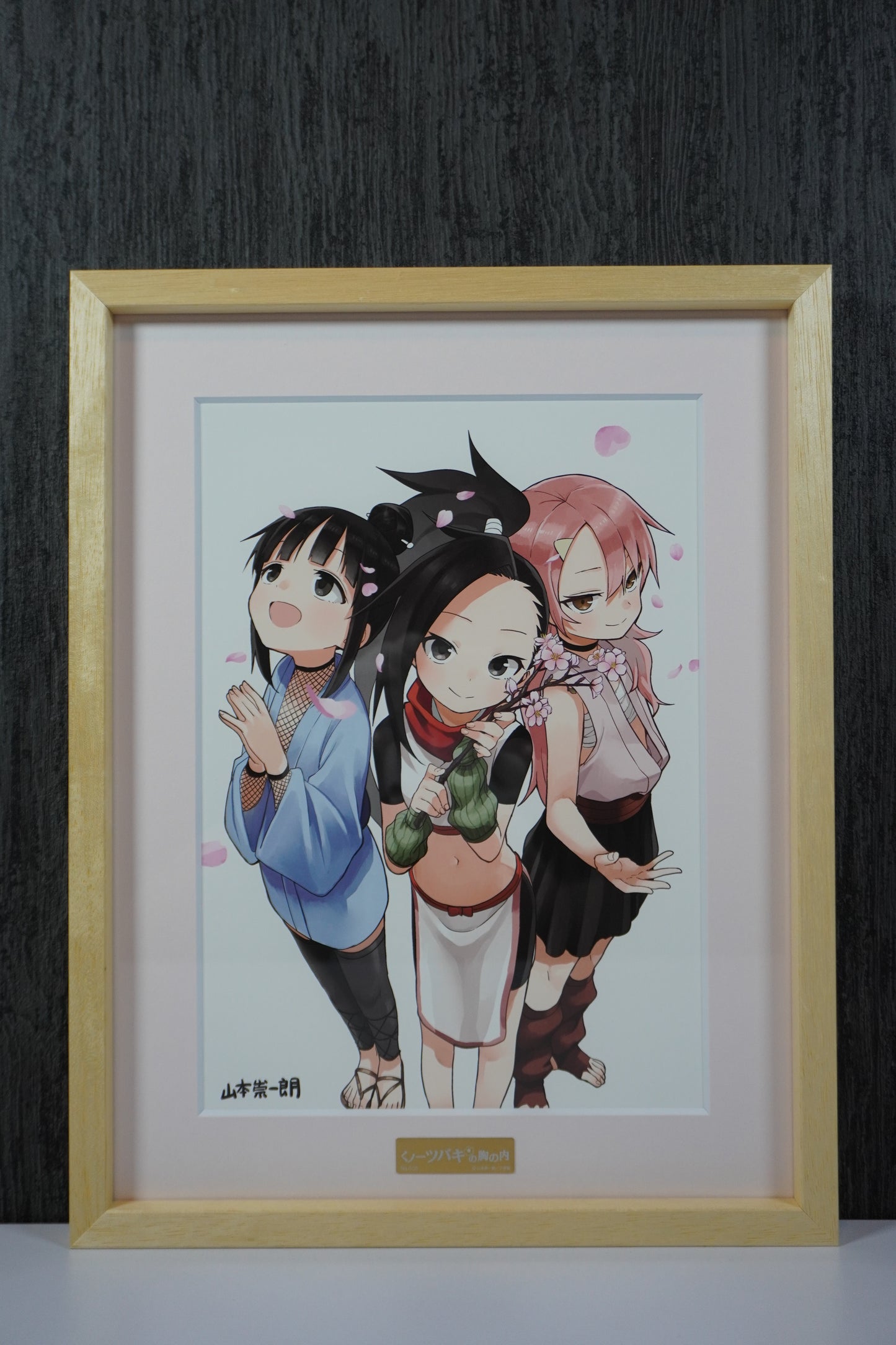 くノ一ツバキの胸の内 複製原画