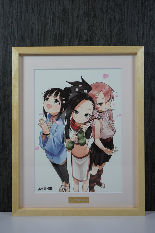 くノ一ツバキの胸の内 複製原画