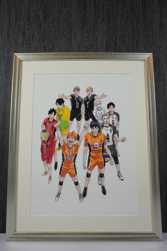 ハイキュー!!展 複製原画 東京会場キービジュアル